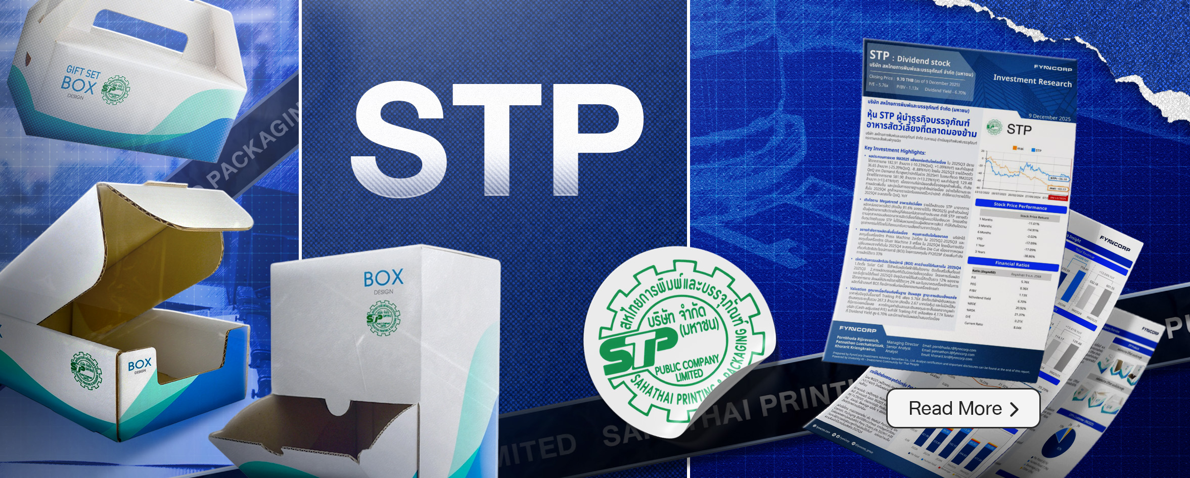 หุ้น STP ผู้นำธุรกิจบรรจุภัณฑ์อาหารสัตว์เลี้ยงที่ตลาดมองข้าม [FynnCorp IAS Equity Research]