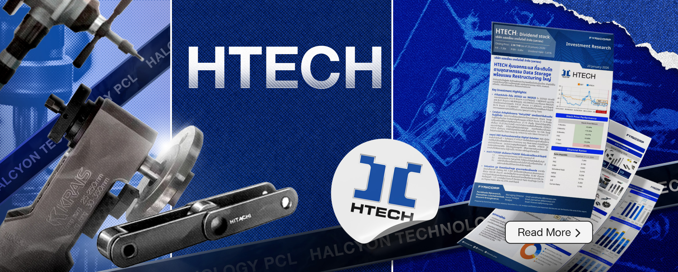 HTECH หุ้นนอกกระแส ที่จะเติบโตตามอุตสาหกรรม Data Storage พร้อมแผน Restructuring ใหญ่ [FynnCorp IAS Equity Research]