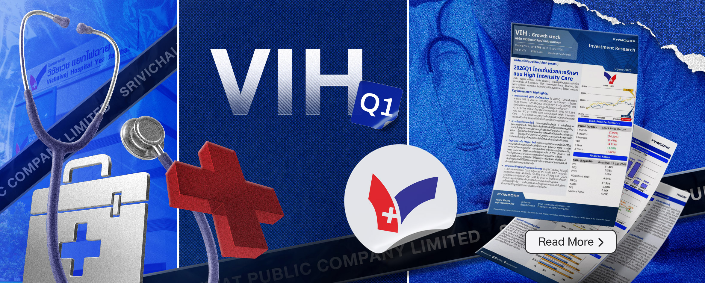 VIH 2026Q1 โดดเด่นด้วยการรักษาแบบ High Intensity Care  [FynnCorp IAS Equity Research]